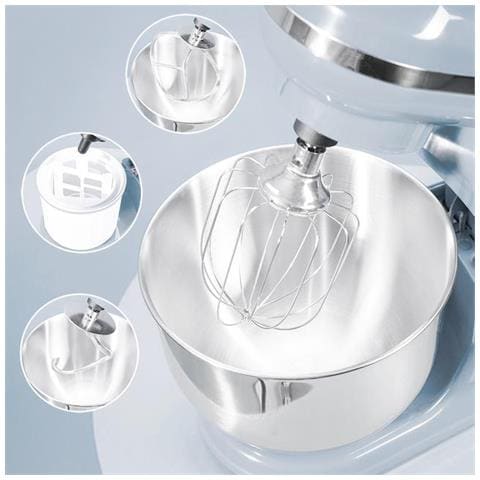 Cecomixer Merengue 5L 1200 Sbattitore con base 1200 W Blu - Foto 2