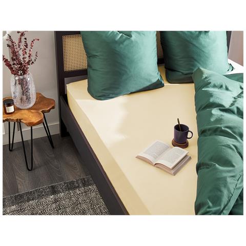 Coprimaterasso Elasticizzato Janbu Cotone Beige - Foto 1