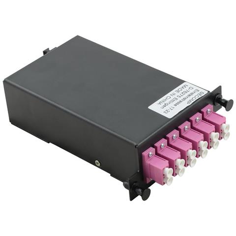 21.99.1107 Adattatore Per Inversione Del Genere Dei Cavi MPO 12x LC Nero cod. 21.99.1107 - Foto 1