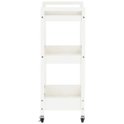 Carrello Da Parrucchiere Estetista Tavolino Su Rotelle Per La Tintura St013wh Carrello Con Ripiani - Foto 6