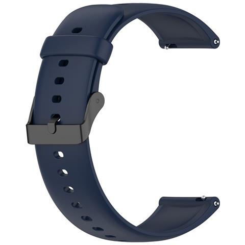 Skg V9 Pro, Cinturino Per Orologio In Silicone Liquido Amazfit Bip5 Unity Darkblue - Foto 1