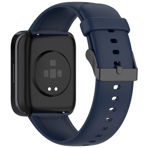 Skg V9 Pro, Cinturino Per Orologio In Silicone Liquido Amazfit Bip5 Unity Darkblue - Foto 3