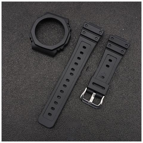 Cinturino In Tpu Nero Per Casio Ga-2100/2110 - Foto 1