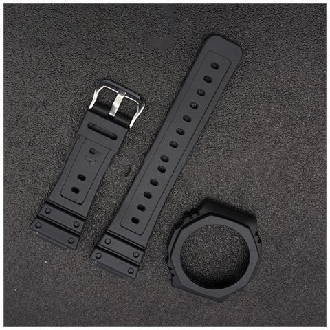 Cinturino In Tpu Nero Per Casio Ga-2100/2110 - Foto 2