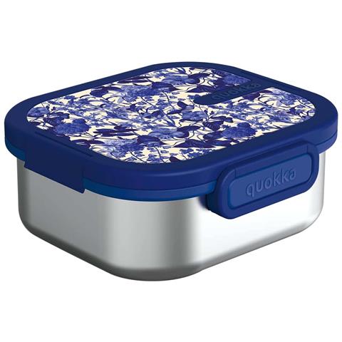 Contenitore Alimentare In Acciaio Inossidabile Ermetico Ultra Resistente, Blu - Foto 2