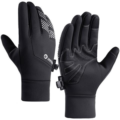 Guanti Touchscreen Neri (antivento, Resistenti All'acqua, Caldi) M - Foto 1