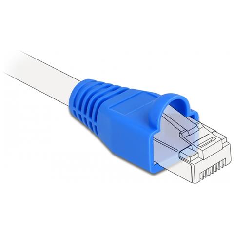 Serracavo per RJ45 maschio blu 20 pezzi - Foto 2