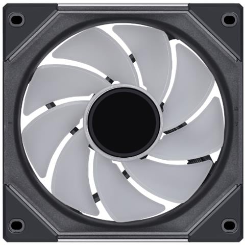 UF-RSLIN120-1B sistema di raffreddamento per computer Case per computer Ventilatore 12 cm Nero 1 pz - Foto 2