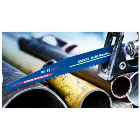2 608 900 394 Lama Per Sega A Gattuccio, Sega A Traforo E Sega Universale Lama Per Sega Universale Carburo 1 Pz - Foto 3