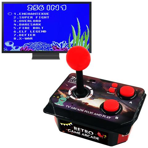 Arcade Piccolo Shaker Controller Per Giochi Retro Di 256 Giochi. Connessione Av. - Foto 1