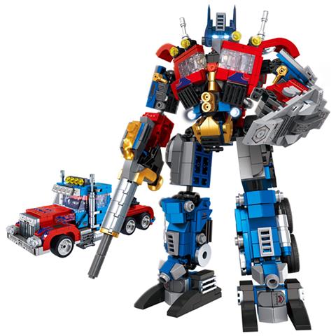 10 In 1 Set Di Costruzione Di Robot E Veicoli 725 Mattoncini Assemblabili - Foto 1