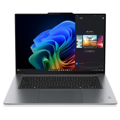 ThinkPad X9-15 Gen 1 Copilot+ PC Intel Core Ultra 7 258V Computer portatile 38,9 cm (15.3") 2.8K 32 GB LPDDR5x-SDRAM 1 TB SSD Wi-Fi 7 (802.11be) Windows 11 Pro Tedesco Grigio - Foto 1