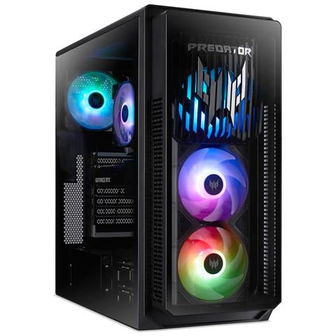 Predator PO5-660 Intel Core Ultra 7 265F 32 GB DDR5-SDRAM 2 TB SSD NVIDIA GeForce RTX 5080 Windows 11 Home Desktop PC Nero - Foto 8