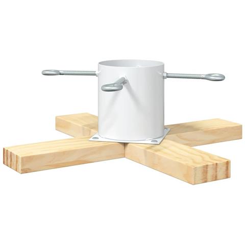 Supporto per Albero di Natale 1.73 Bianco 50 x 50 x 16 cm - Foto 1