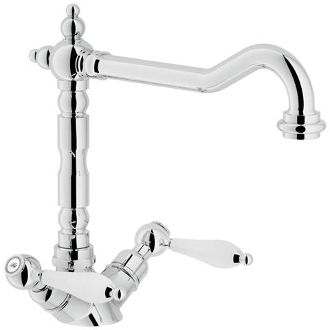 Miscelatore Lavello Cucina   Serie Antica Bicomando Monoforo - Cromo Da Ordinare - Foto 1