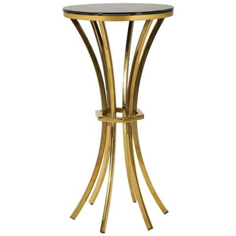Tavolo Vkh880-oro-vetro-40x40x81 Cm - Foto 1
