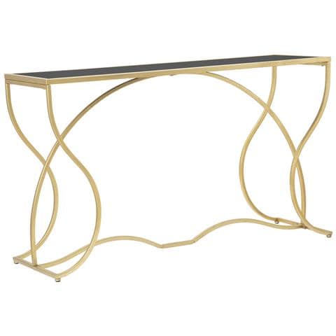 Tavolo Consolle Vkh626-oro-metallo-130x40x75 Cm - Foto 1