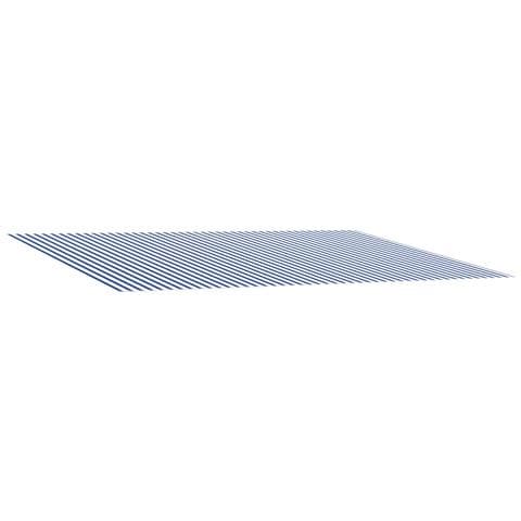 Telo di ricambio per tenda da sole Blu e Bianco 400 x 200 cm - Foto 1