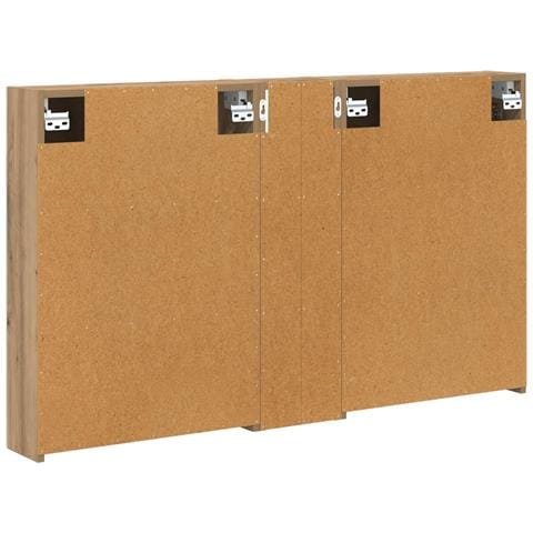 Set di Armadi da Bagno con lo scaffale 3 pcs 120 x 14,5 x 70 cm - Foto 9