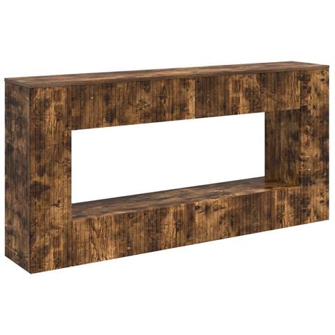 Tavolo consolle Rigato Quercia Affumicata 155 x 29 x 74 cm - Foto 1