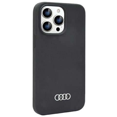 Custodia In Silicone Audi Per Iphone 14 Pro - Nera - Foto 5