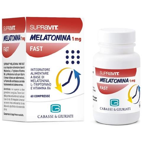 Melatonina 1 Supravit 60 Compresse - Foto 1