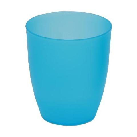 Bicchiere Plastica Azzurro Ml 370 - Foto 1