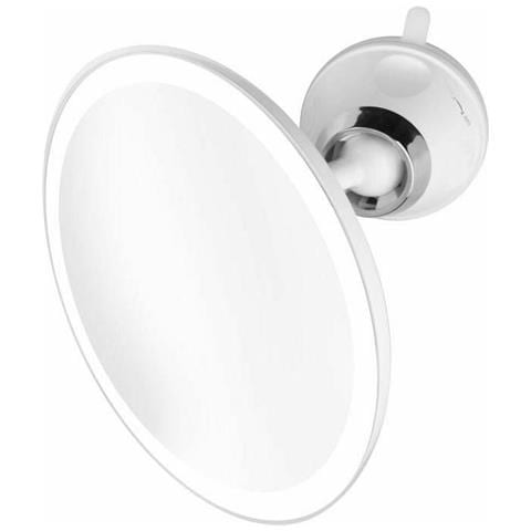 88558 Specchio Cosmetico Rotondo Cm 850 Con Forte Ventosa - Foto 7