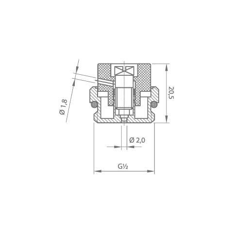 14 Manuale Termosifone Condotto Dell'aria Berretto Chiave Valvola - Foto 2