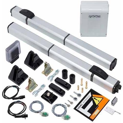 Kit Hybrid 450 Kit Motore Oleodinamico Cancello Battente 2m 24v Safe 105683 - Foto 1