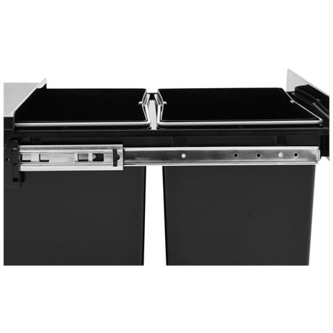 Cestino Estraibile per Mobile Cucina Chiusura Ammortizzata 36L - Foto 2