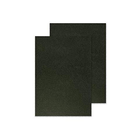 Copertina Per Rilegatura A4 250 G / m² Nero Goffrato Conf. 100 Pezzi - Kf00501 - Foto 2