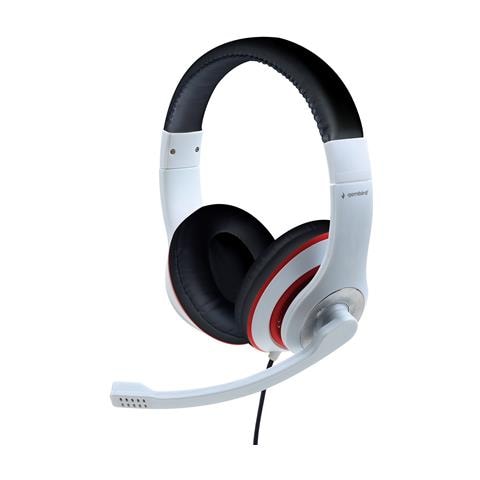 Cuffie Stereo Mhs 03 Wtrdbk Colore Bianco E Nero Con Anello Rosso, Cuffia - Foto 9