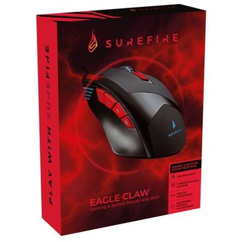 Martial Claw Mouse Giocare Mano Destra Usb Tipo A Ottico 7200 Dpi (martial Claw Gaminig Mouse - 7-button Mouse - Foto 1