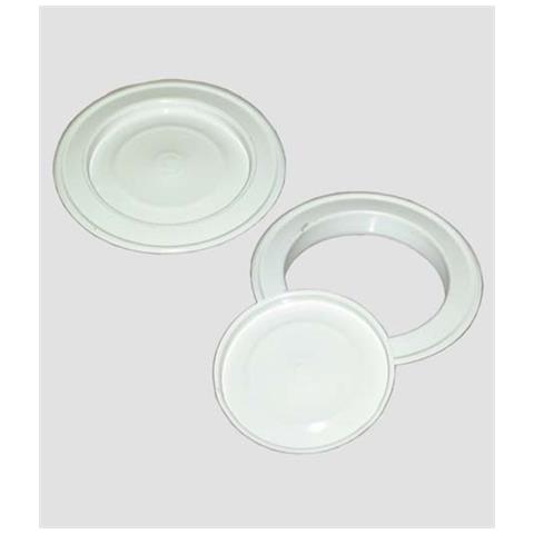 Classic B1609, 10-Pack, Rosone, Ø16 cm, Bianco - Foto 1