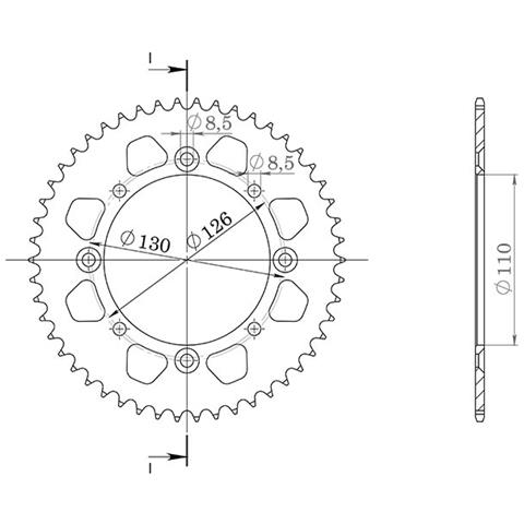 Corona In Acciaio P420 - Z47 (dis. 00009)  - Foto 1