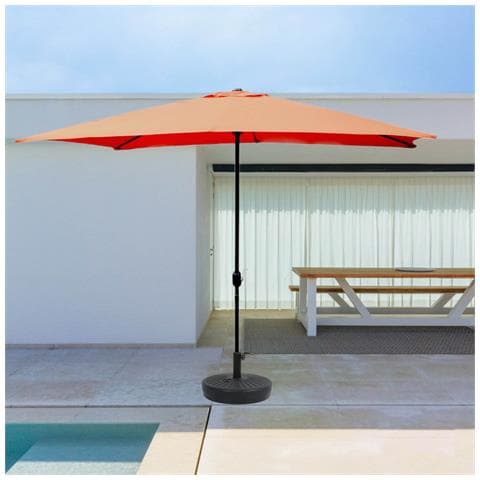 Spezia Ombrellone Rettangolare Terracotta 2,93 X 1,93 M - Foto 2
