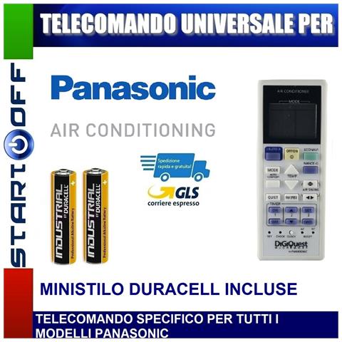 Telecomando Universale Per Panasonic Condizionatore Climatizzatore D'aria - Foto 1