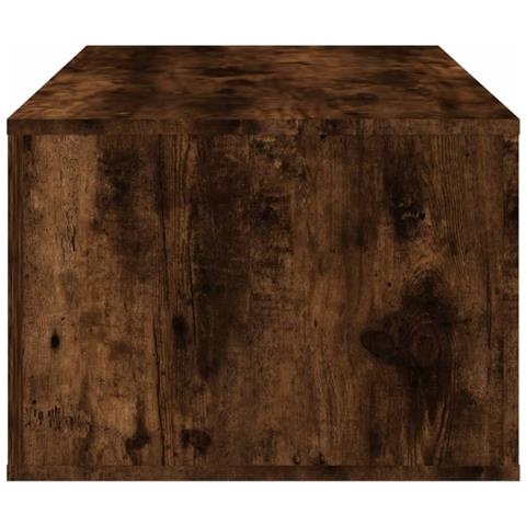 Tavolino Da Salotto Rovere Fumo 100x50,5x35cm Legno Multistrato - Foto 7