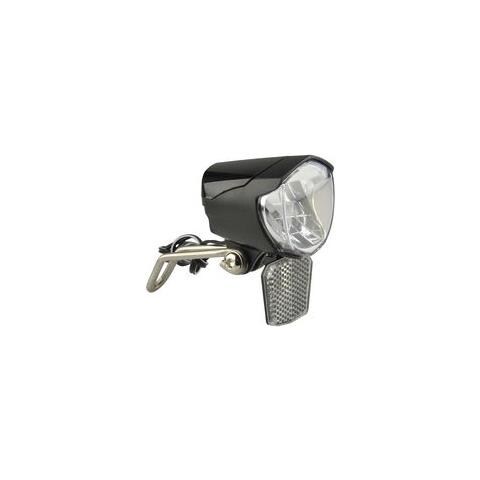 Fahrrad-dynamo-led-scheinwerfer 70 Lux Lebensdauer: 50.000 Stunden, Mit Standlicht (max. 4 Min.), - 1 Stck (85355) - Foto 1