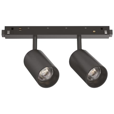 Ego Track Double 16w 3000k 1-10v Bk - L 190 X H 128 X P 40 Mm - Foto 1