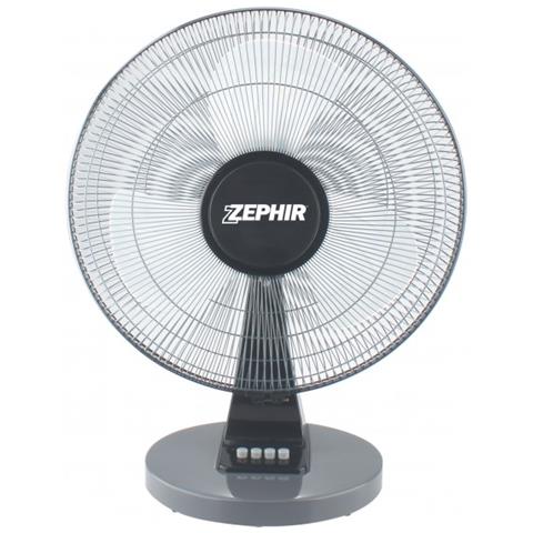 Ventilatore Da Tavolo ZNG40 3 Velocità Pale Da 40cm Oscillazione Laterale Silenzioso 45 W Nero - Foto 1