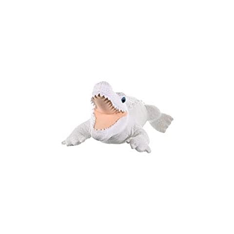 Peluche Alligatore Bianco, Animale Farcito, Peluche, Regali Per Bambini, Coccoloni 12 Pollici - Foto 1