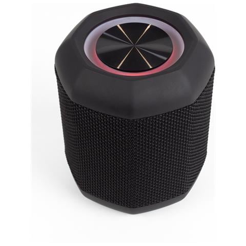 Speaker Portatile Ricaricabile Dance Box - Bluetooth 5.1 - Potenza 10 Watt - Colore Nero - Foto 4