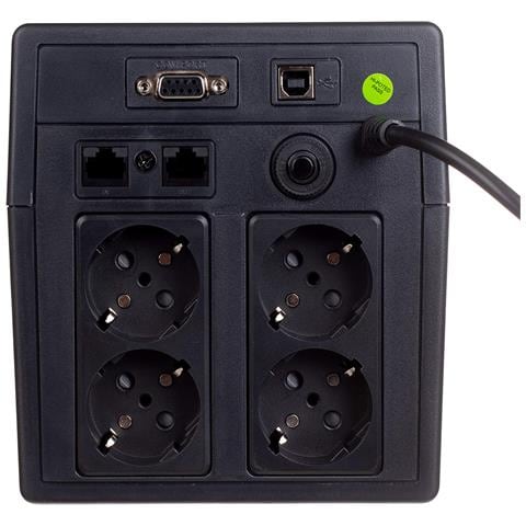 DN-170065 gruppo di continuità (UPS) A linea interattiva 0,8 kVA 480 W 4 presa (e) AC - Foto 6