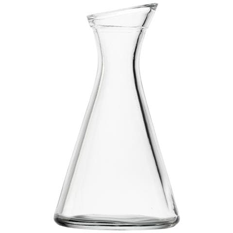 Caraffa Pisa in Vetro con Collo Inclinato Capacità 0,1 Litri Altezza 132 mm - Foto 1