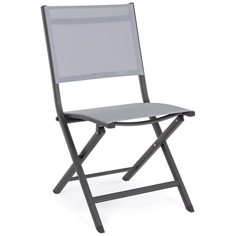 Sedia Pieghevole Elin - Antracite - Foto 1