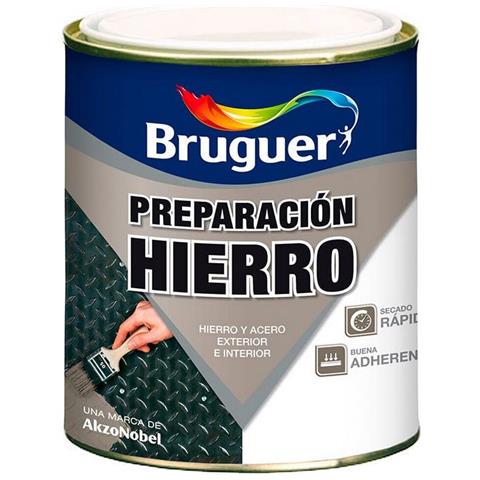 Preparazione Della Superficie 5322601 Ferro Asciugatura Rapida Stampa Grigio 750 Ml Mat - Foto 1