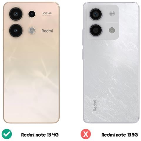 Cover Per Xiaomi Redmi Note 13 4g Soft-touch Antimacchie - Foto 5