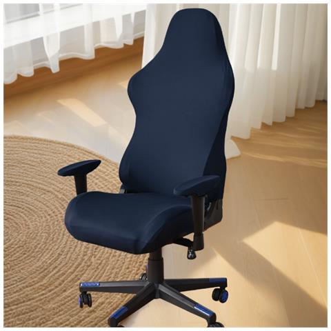 Coprisedia Da Gioco Estensibile, Coprisedia Da Ufficio Antipolvere Navyblue - Foto 2